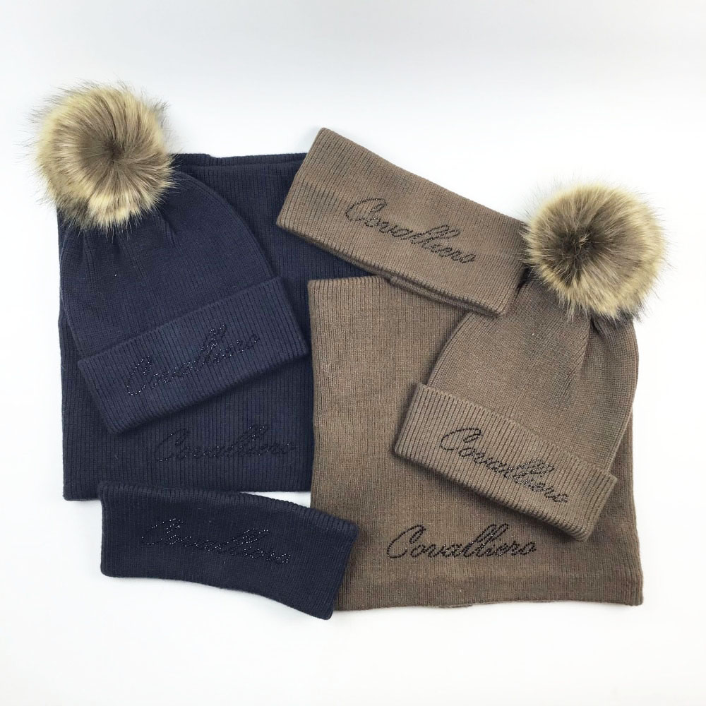 Set: hat/headband/snood