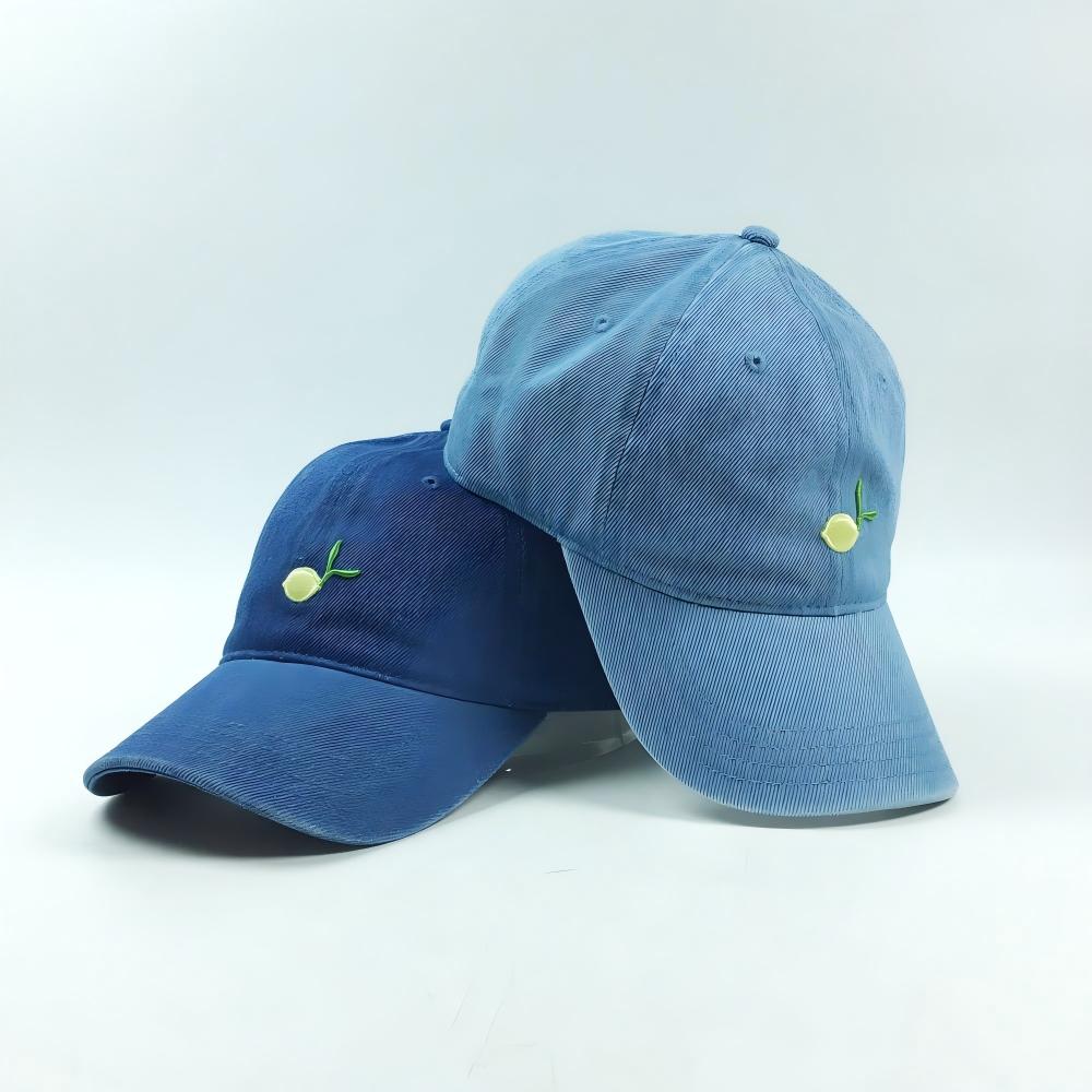 Denim baseball cap