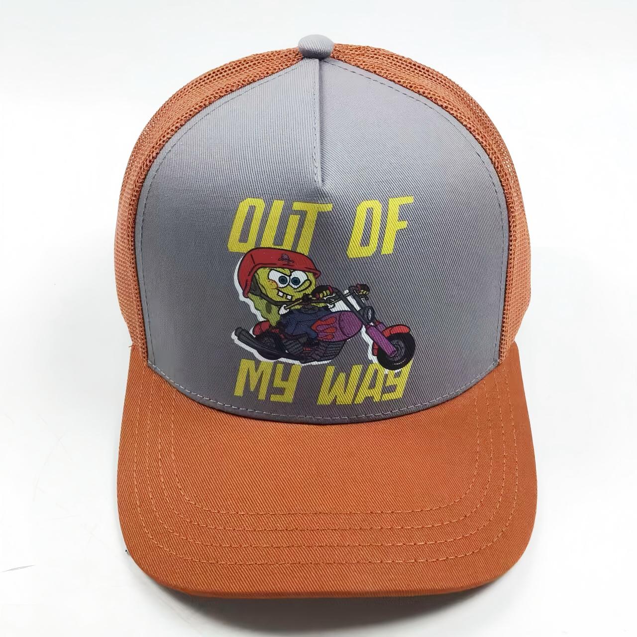 Kids printing baseball cap