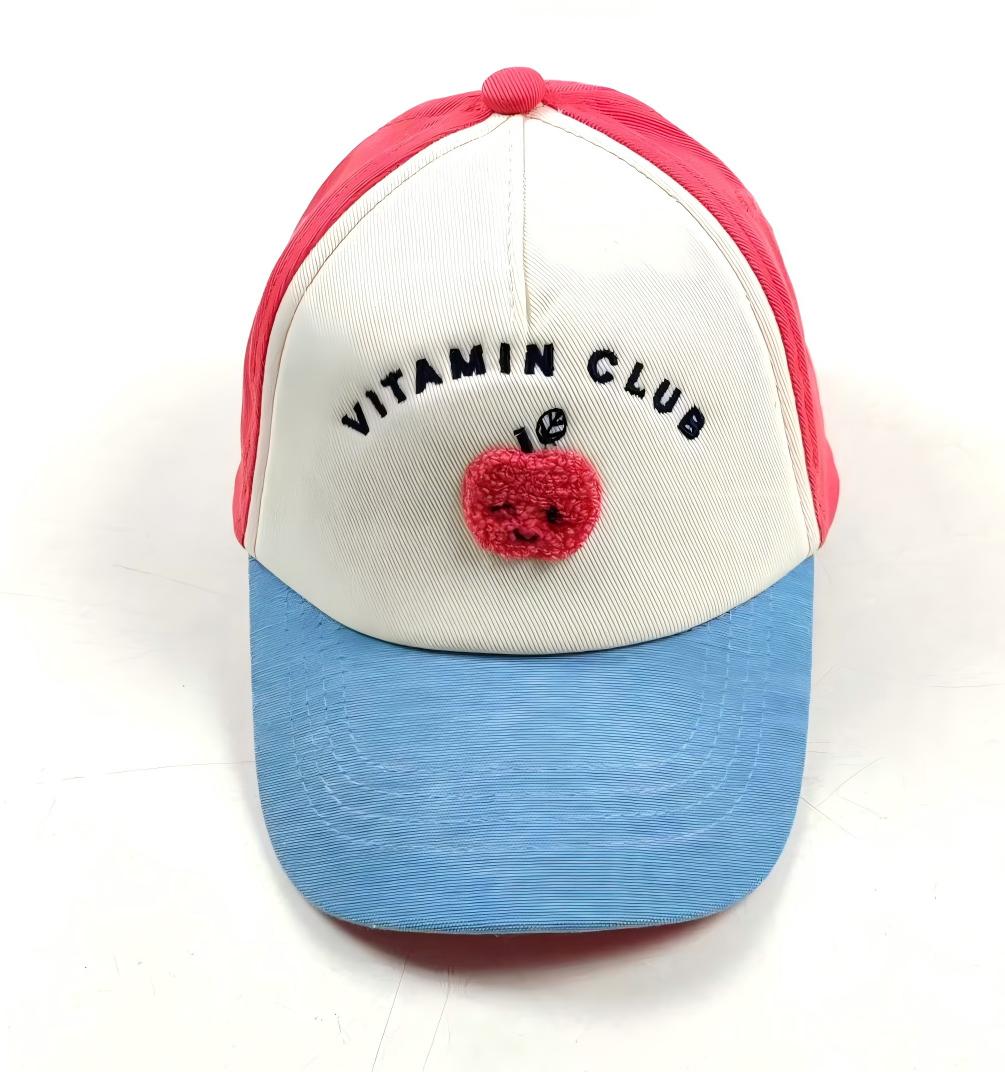 Kids embroidery baseball cap