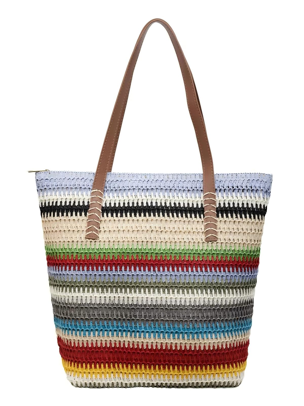 Straw bag