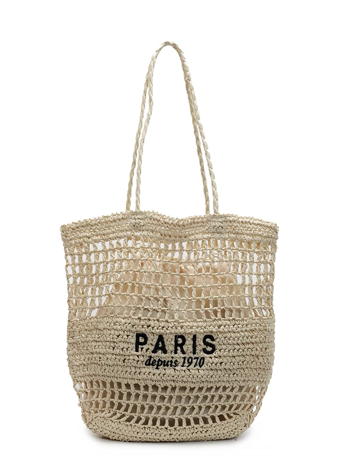 Straw bag