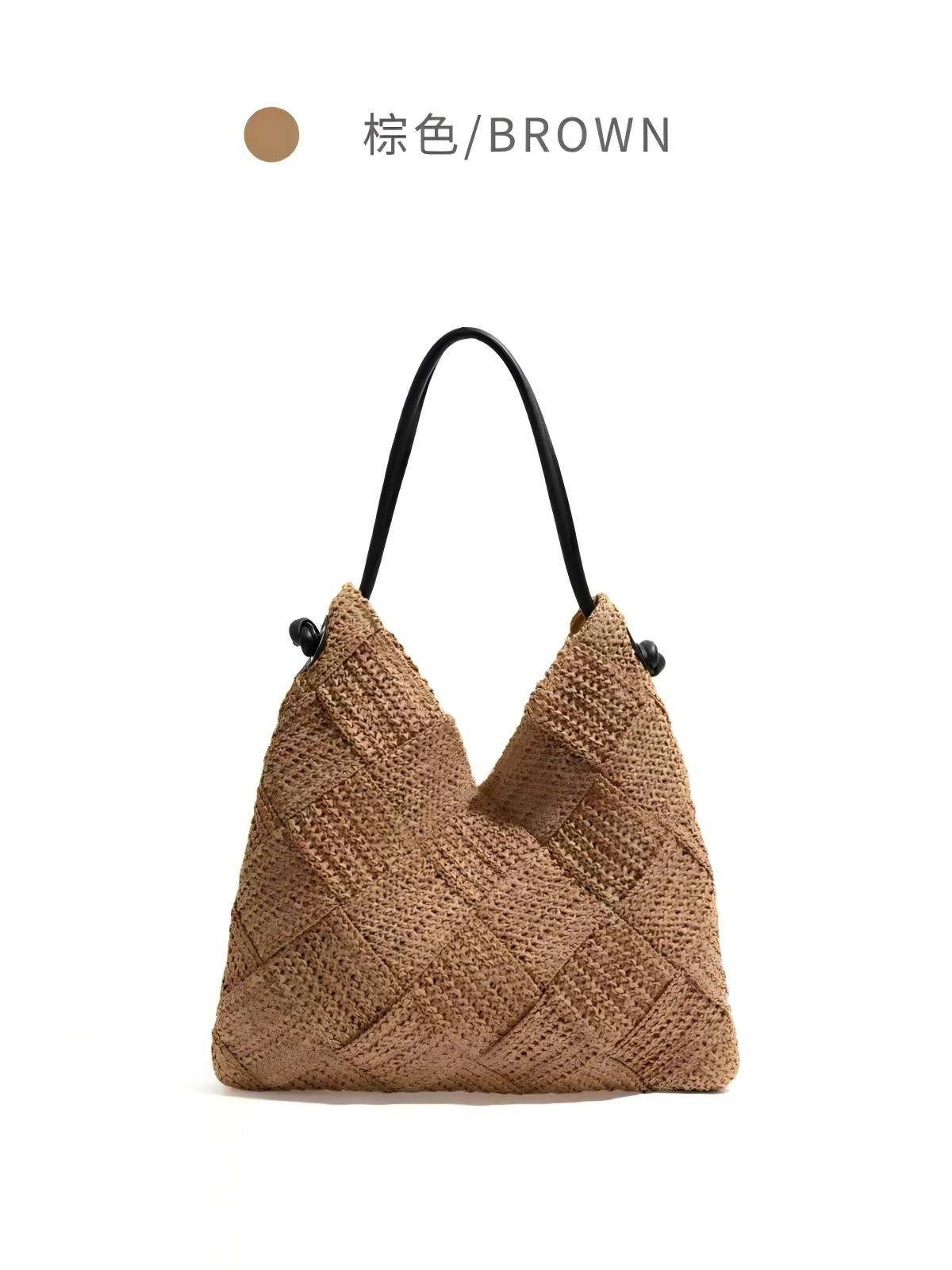 Straw bag