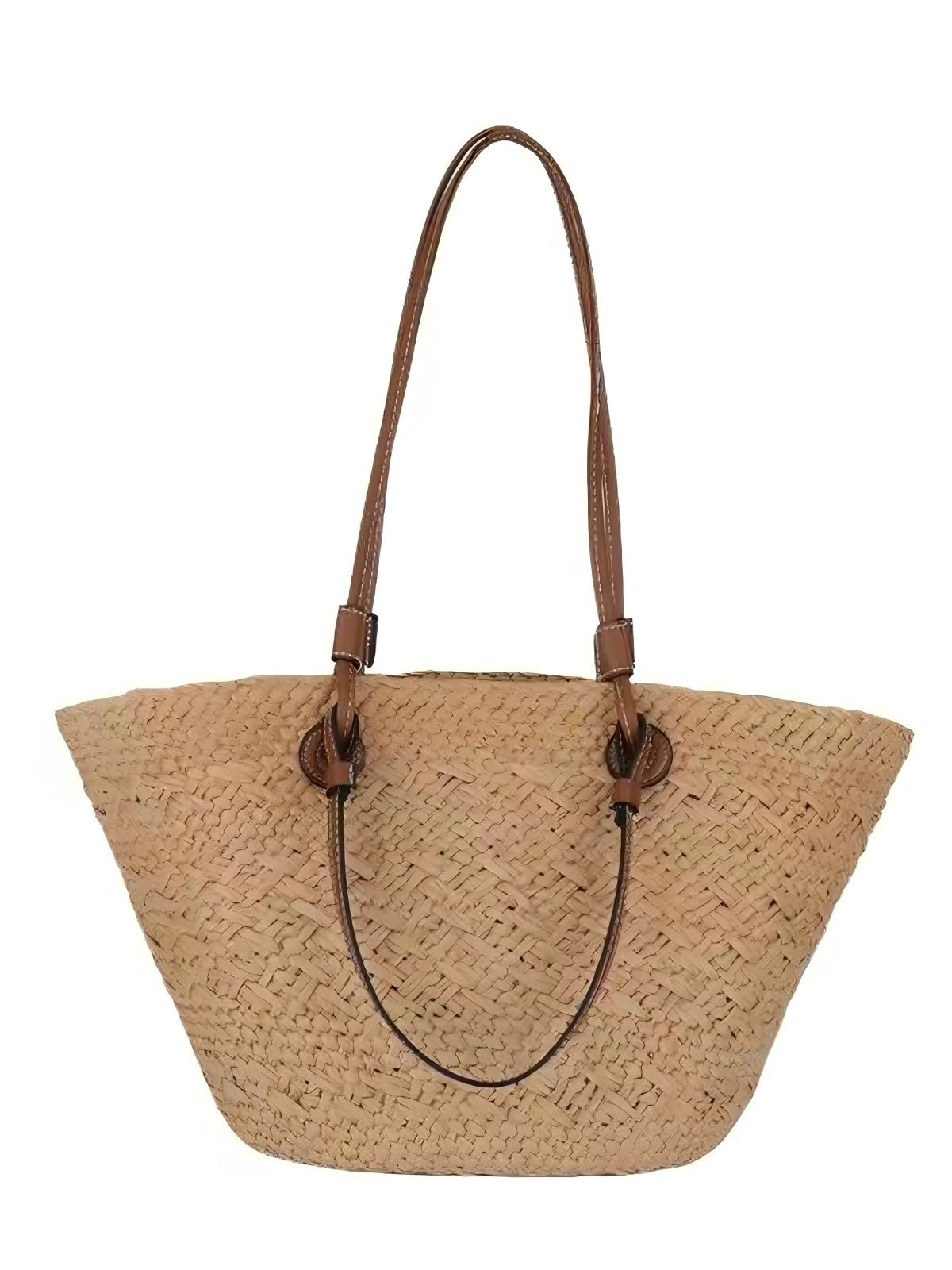 Straw bag